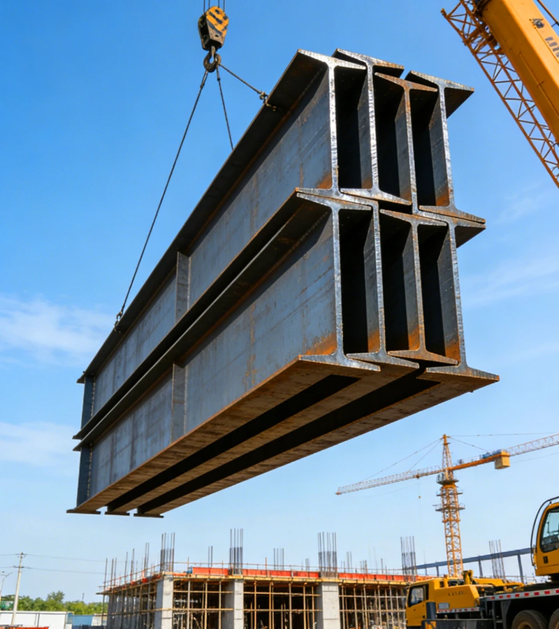Éléments structurels primaires de structure en acier