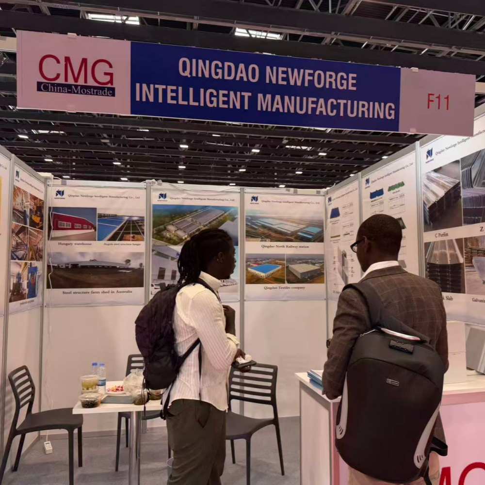 Qingdao Newforge Intelligent Manufacturing Co., Ltd. participe actuellement à la 2e Build Expo Abidjan Côte d'Ivoire