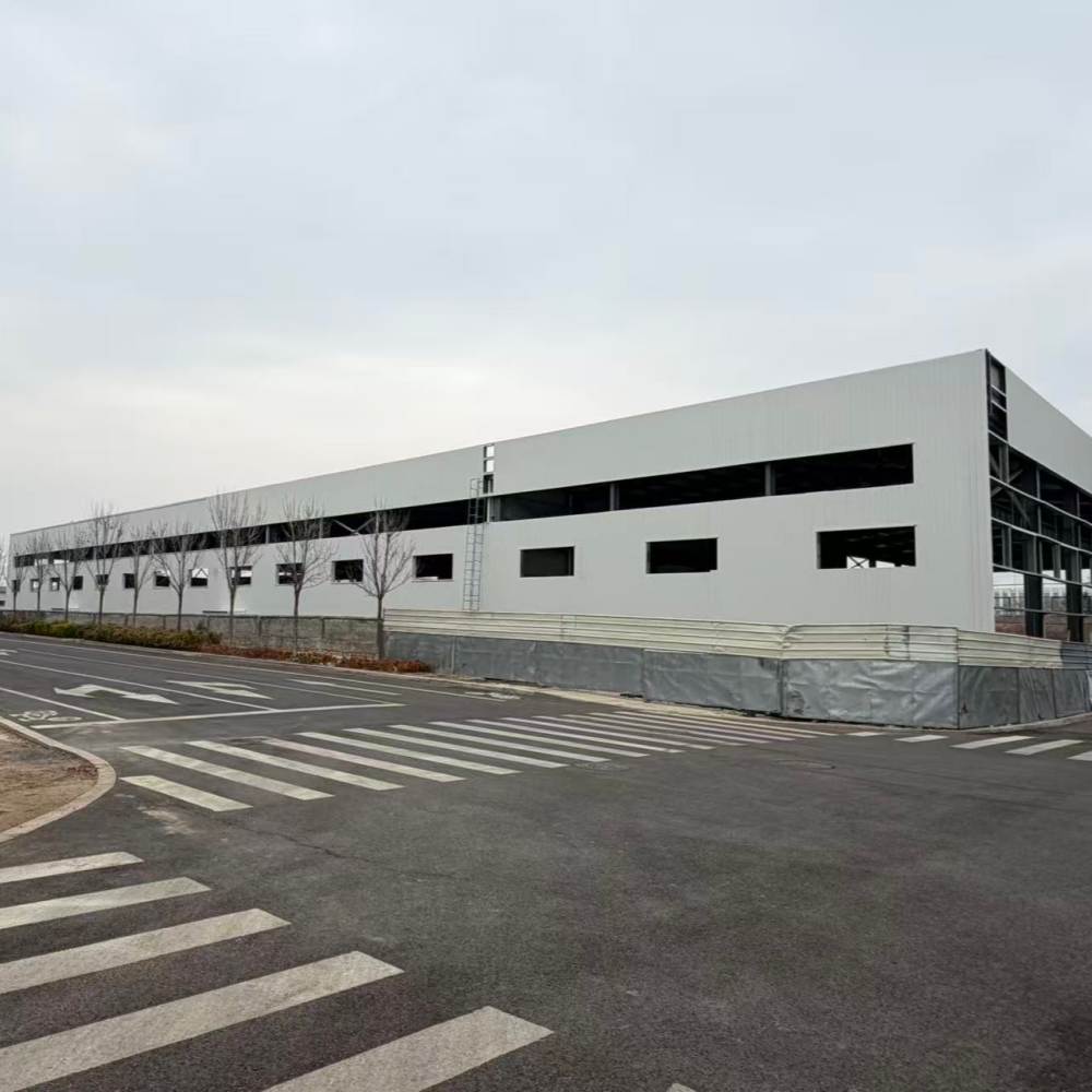 Cadre de portail préfabriqué CE Q355, Structure en acier, entrepôt, atelier industriel, bâtiment métallique, conception personnalisée, usine directe