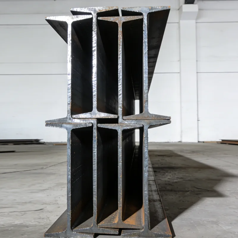 Colonne légère en acier à section H