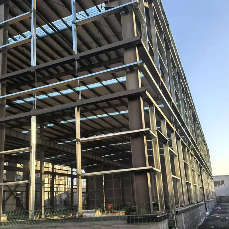 Entrepôt de stockage en acier préfabriqué