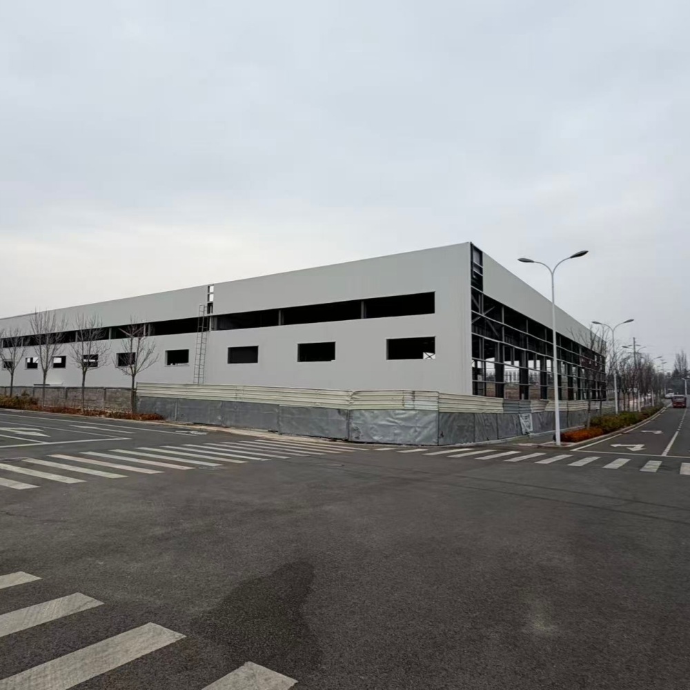Bâtiment d'atelier industriel d'entrepôt de structure métallique préfabriqué