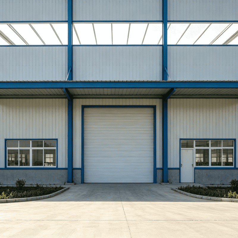 Atelier de structure métallique préfabriquée