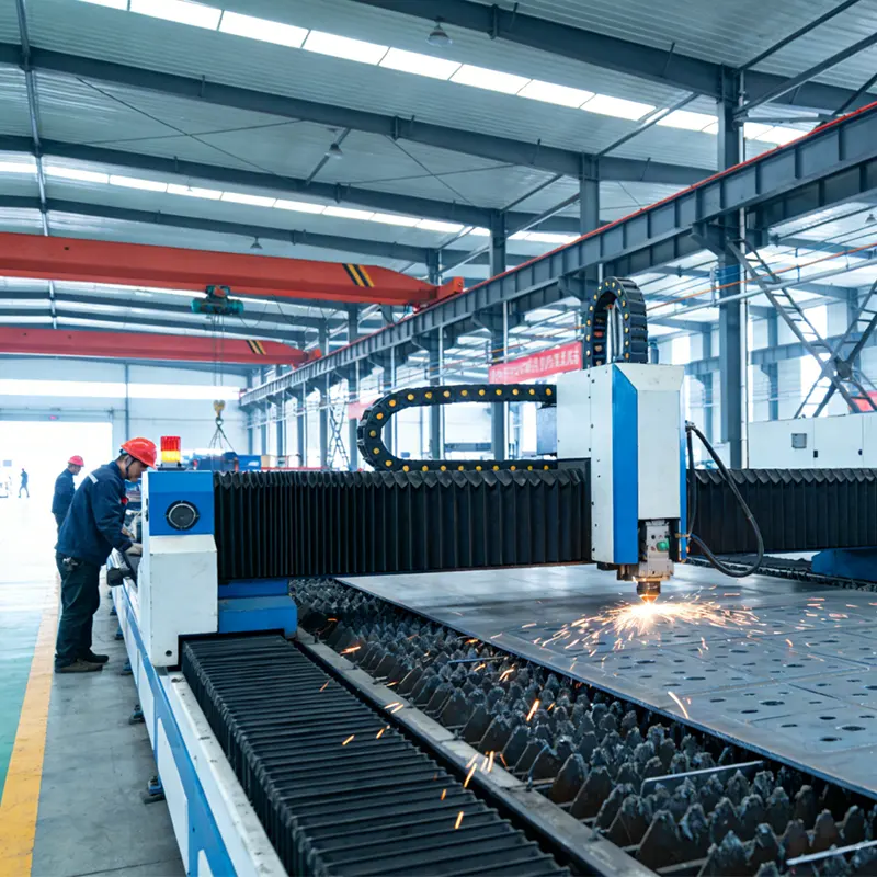 Usine de fabrication de charpentes en acier